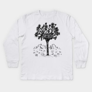 Joshua Tree (Day) Kids Long Sleeve T-Shirt